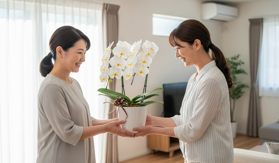 新築祝いに義母へ胡蝶蘭を贈る完全ガイド｜相場やマナー解説