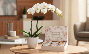 六花亭の母の日ありがとう｜感謝を伝えるお菓子と胡蝶蘭