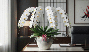 社長就任祝いを部下から贈るマナーと胡蝶蘭の選び方