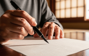 お悔やみの手紙で便箋が2枚は失礼？基本マナーと書き方を解説