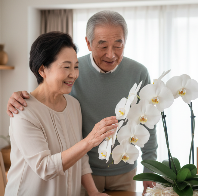 敬老の日 親にも贈るプレゼント｜感謝が伝わる胡蝶蘭の選び方