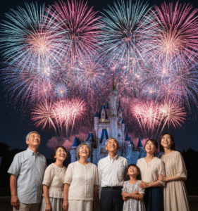 還暦祝いディズニーランド計画ガイド！親孝行の完全版