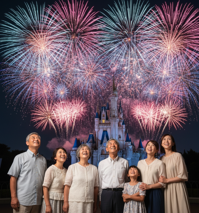 還暦祝いディズニーランド計画ガイド!親孝行の完全版