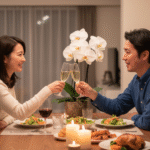 夫の昇進祝いの食事はどうする？胡蝶蘭で最高の思い出を