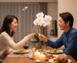 夫の昇進祝いの食事はどうする？胡蝶蘭で最高の思い出を