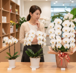 胡蝶蘭ギフトなら花秘書！評判やマナー、失敗しない選び方