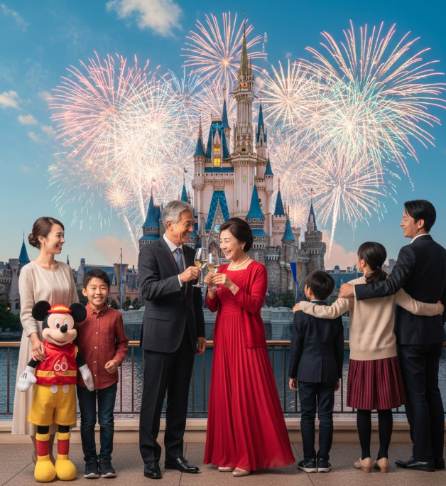 ディズニー還暦祝いで最高の思い出を！計画から費用まで完全ガイド