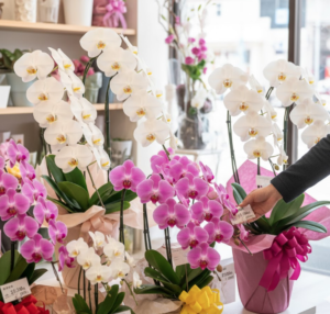 還暦祝い 名古屋の祝い方｜食事や贈り物におすすめの胡蝶蘭