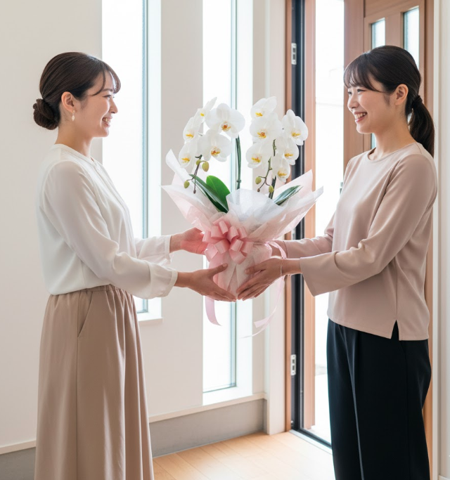 新築祝い 出産祝いに贈る胡蝶蘭|マナーと失敗しない選び方