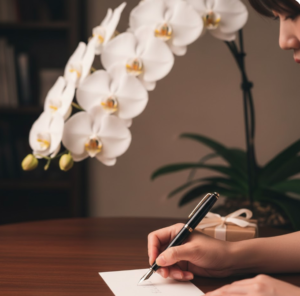 昇進祝いの飲み会でお礼を伝えるマナーとメール例文や贈り物としての胡蝶蘭