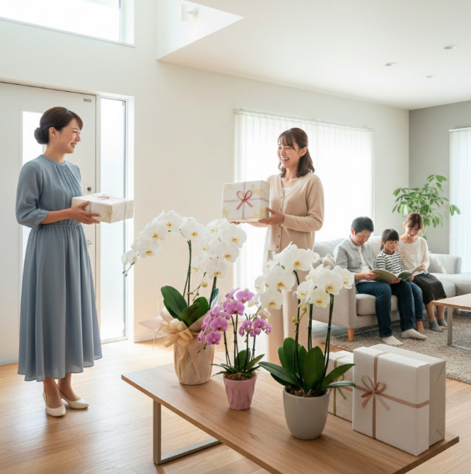 新築祝いを施主に贈るマナーと相場！胡蝶蘭など人気ギフトも紹介