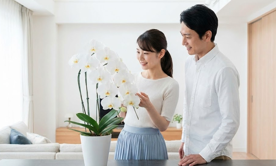 昇進祝いのメッセージを夫へ！感動例文と胡蝶蘭で祝うマナー