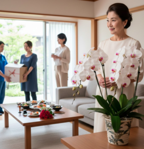 還暦祝いを義理姉へ贈る完全ガイド！相場やマナーと喜ばれる胡蝶蘭の選び方