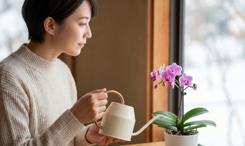 失敗しないミニ胡蝶蘭の水やりと長く楽しむ育て方の完全ガイド